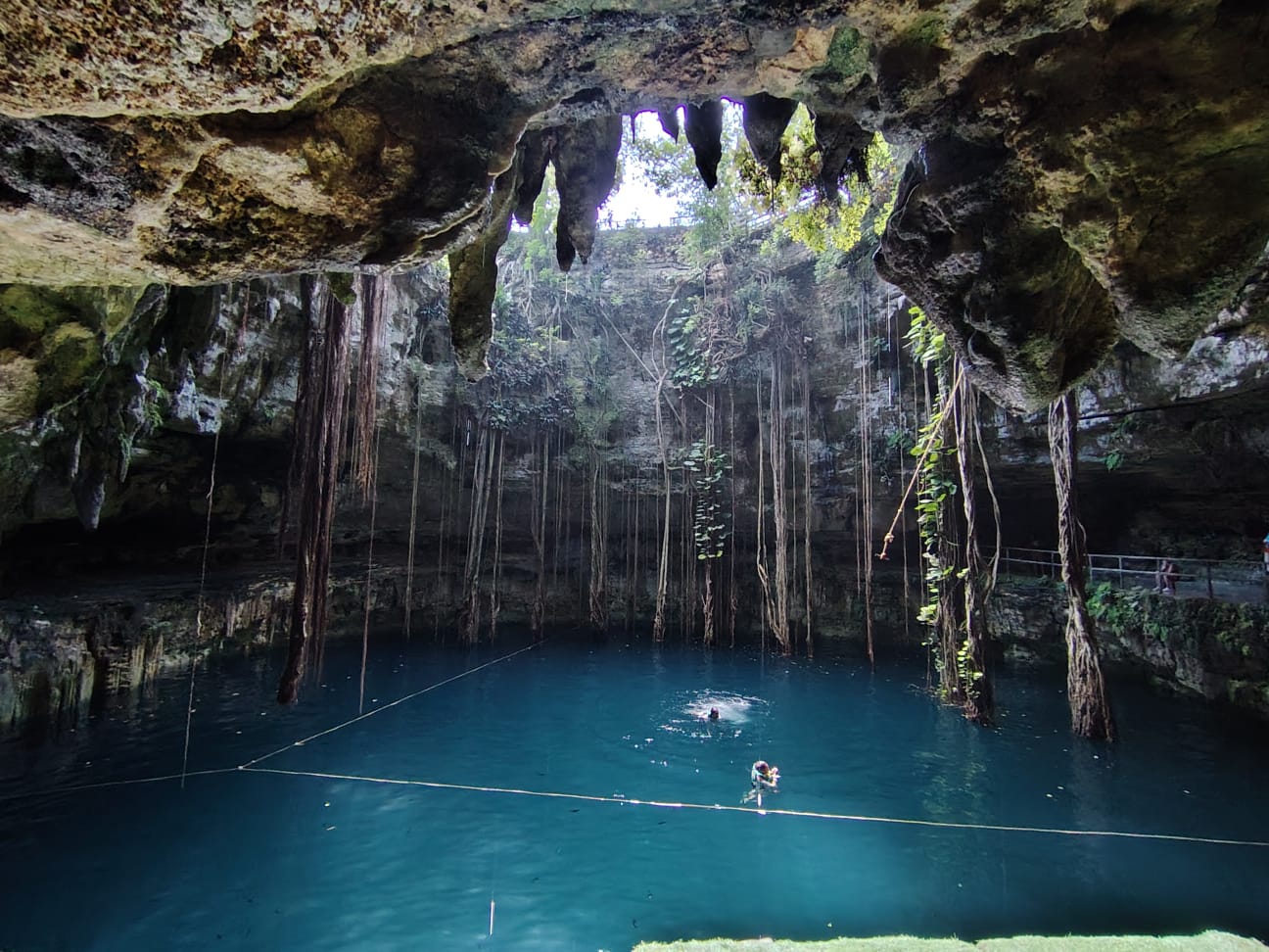 Open cenote vs closed cenote