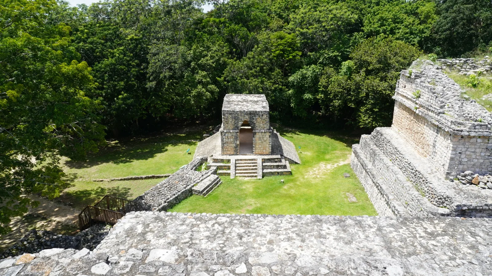Ek Balam archaeological site during a private tour from Playa del Carmen
