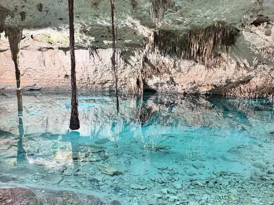 Open cenote from our Riviera Maya outings