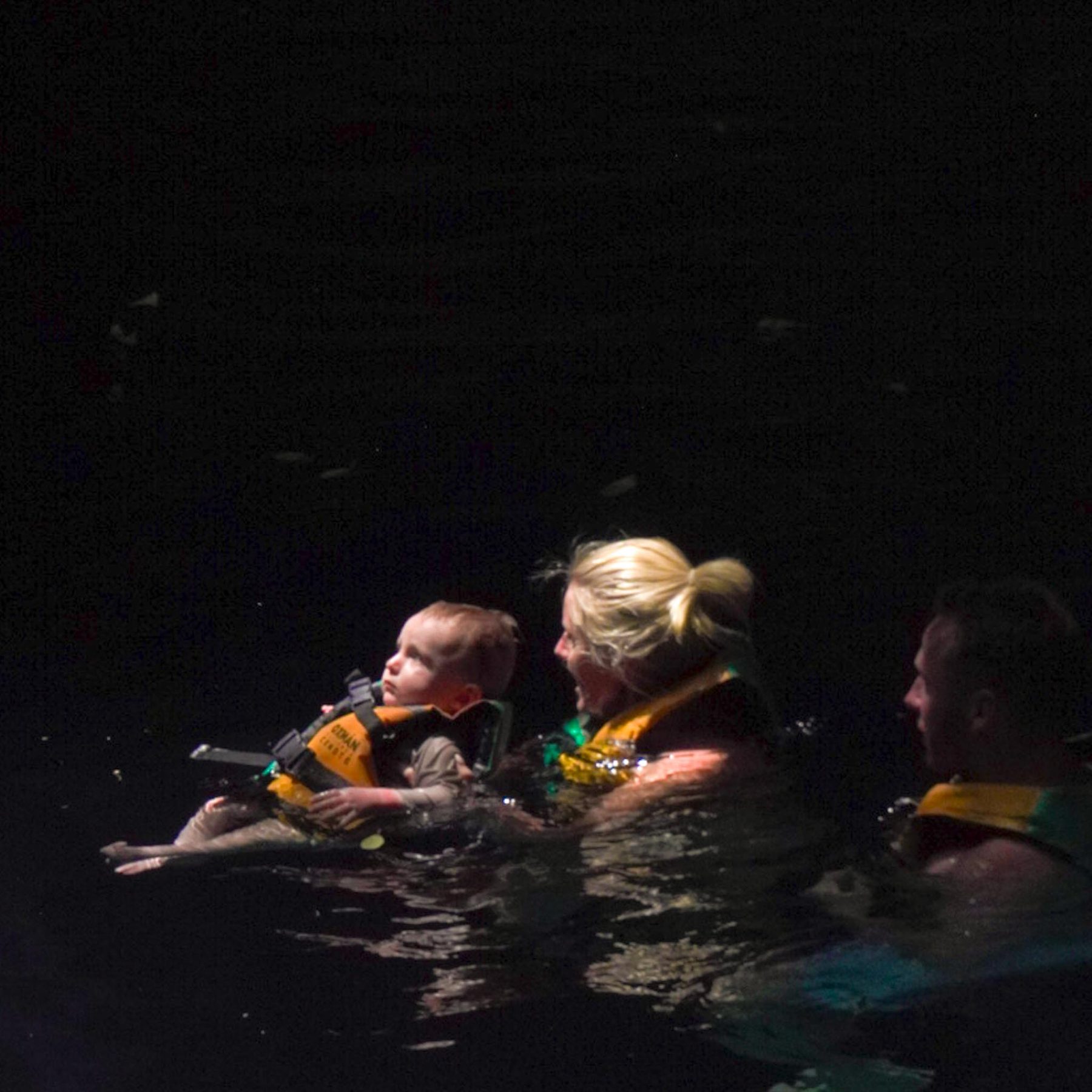 Family-friendly cenote stop on a private Tulum tour