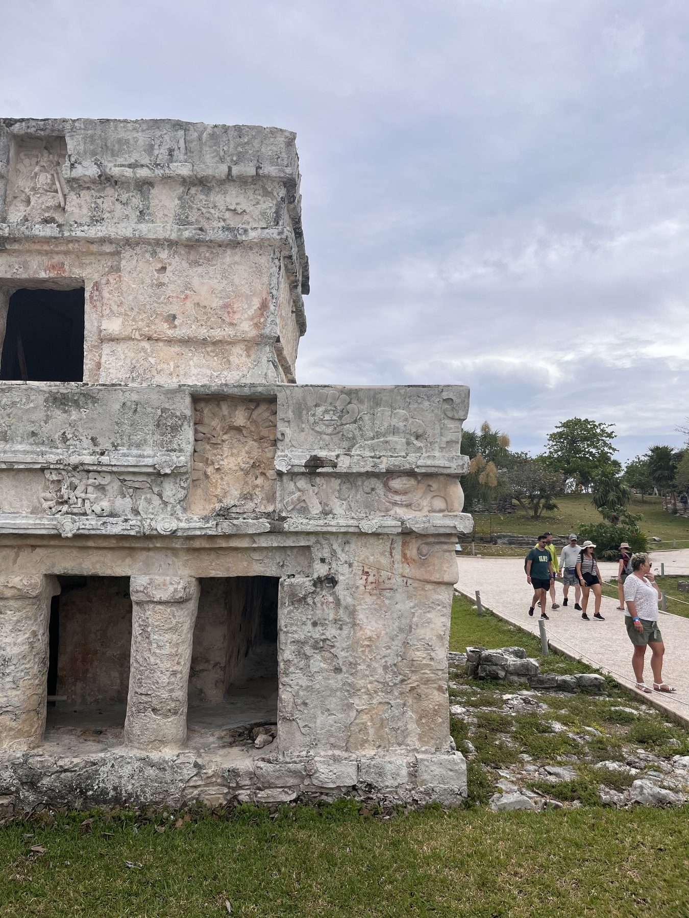 Mayan stone architecture in Tulum